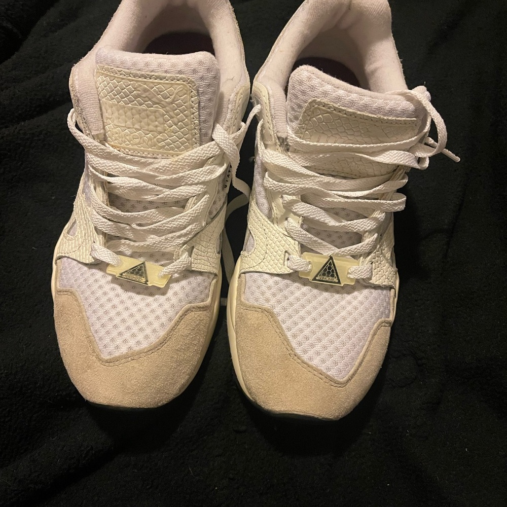 Puma white and tan size 6.5 Sneakers